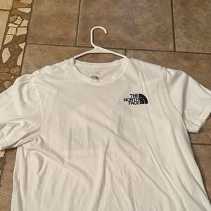 The North Face White Short Sleeve Tee